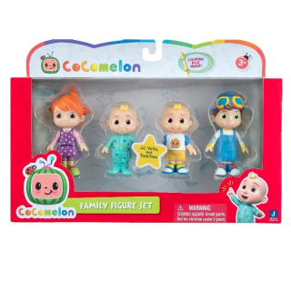 4-dielna súprava figúrok Jazwares Cocomelon Family
